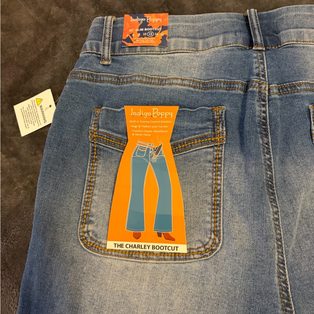 Brand new indigo poppy bootcut jeans - Picture 2 of 6